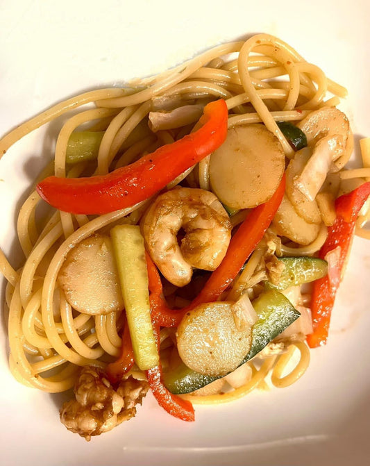 Sticky Chilli Noodles