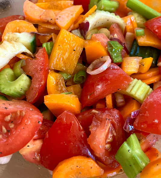 Blood Orange & Garlic Dressing
