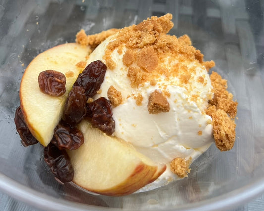Apple, Ginger & Clotted Cream Ice Cream