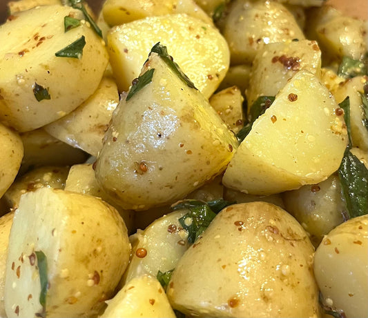 Honey & Mustard Potatoes