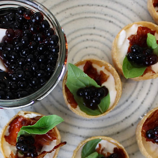 Parma Ham & Burrata Croustades