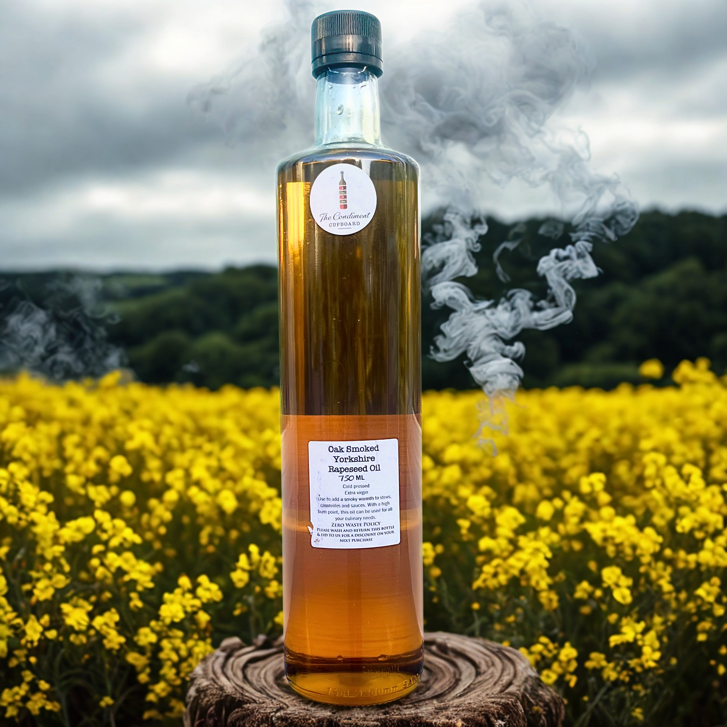 Oak Smoked Extra Virgin Yorkshire Rapeseed Oil