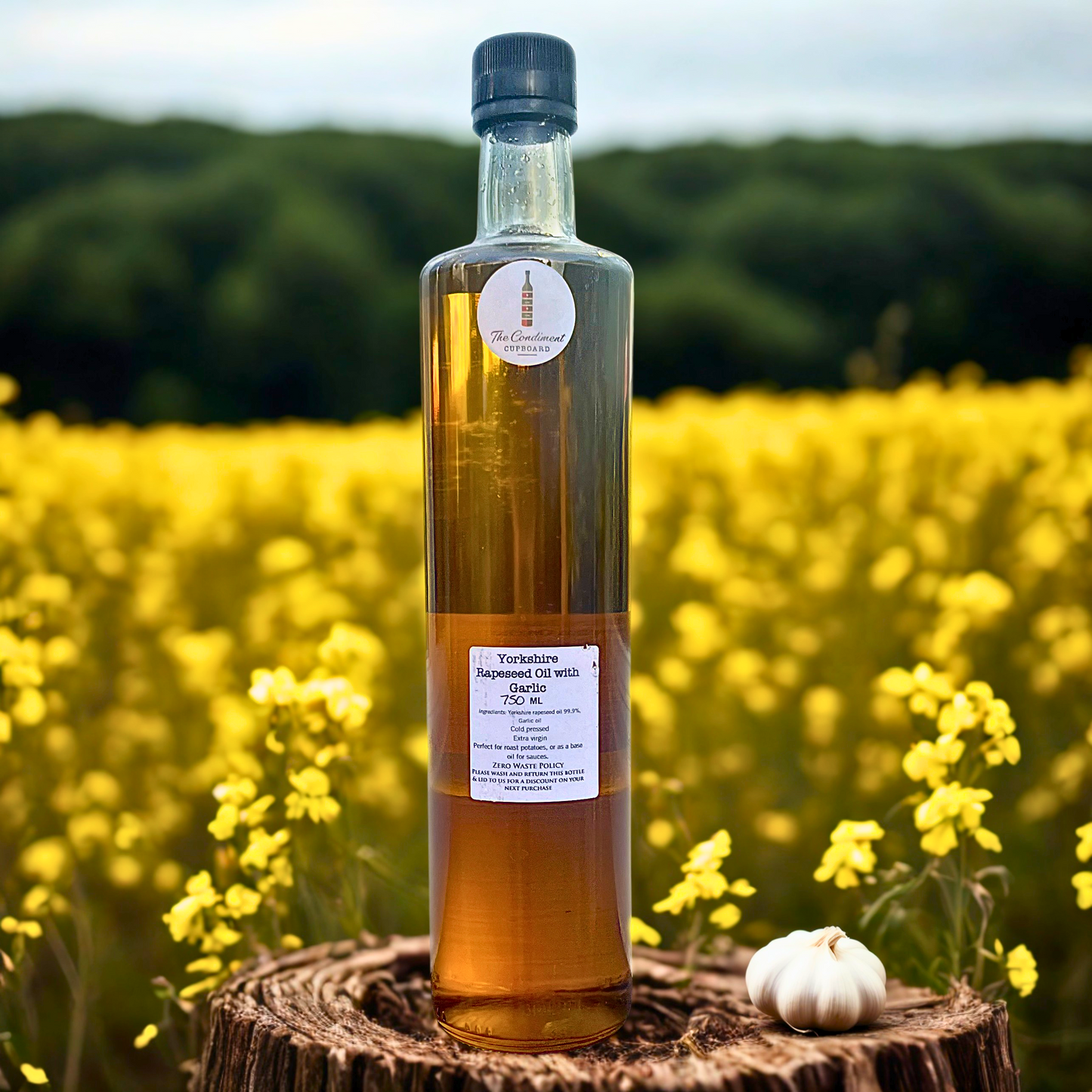 Yorkshire Rapeseed Oil with Garlic