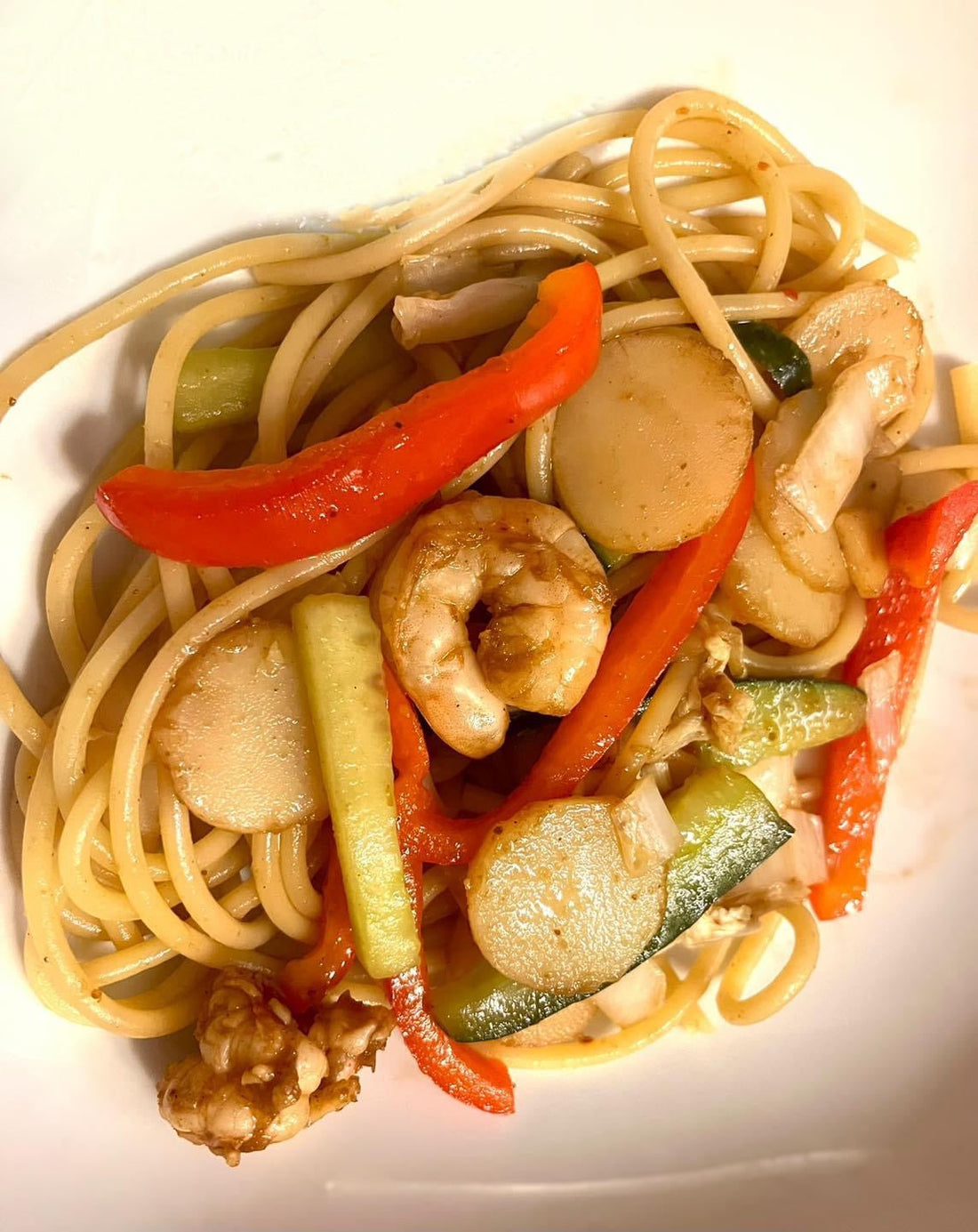 Sticky Chilli Noodles