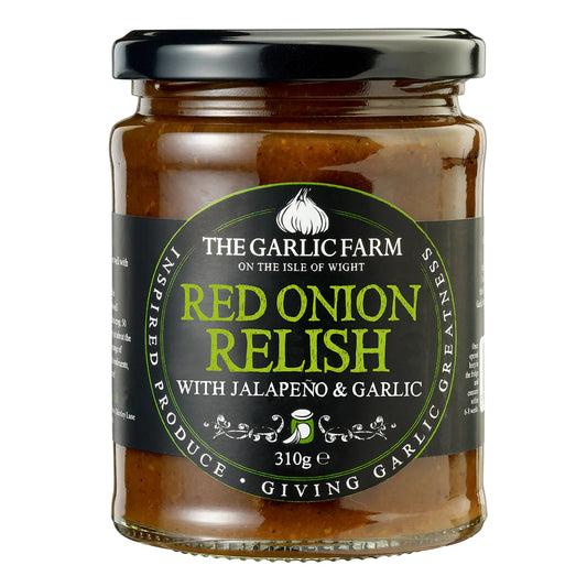 Red Onion Relish with Jalapeño & Garlic