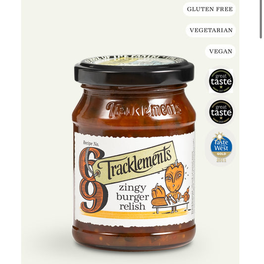 Zingy Burger Relish
