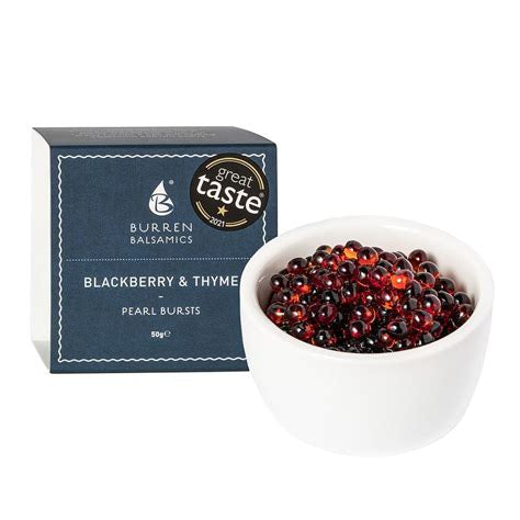 Blackberry & Thyme Balsamic Pearls