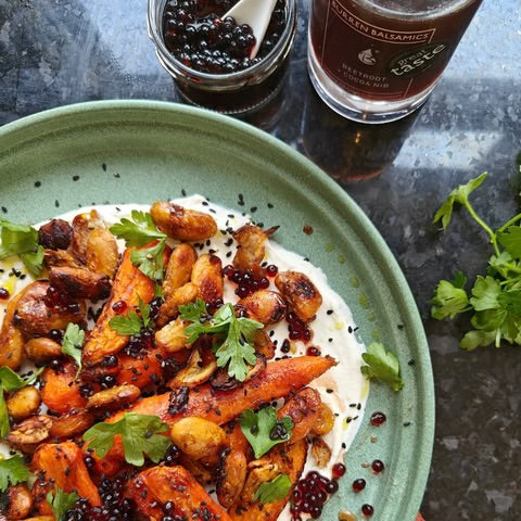 Blackberry & Thyme Balsamic Pearls