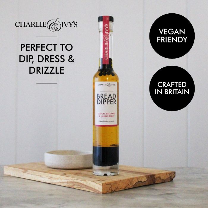 Lemon, Balsamic & Juniper Berry Bread Dipper