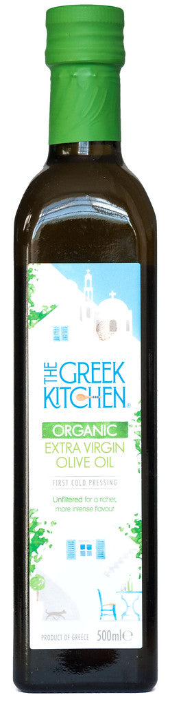 Organic Unfiltered Extra Virgin Olive Oil