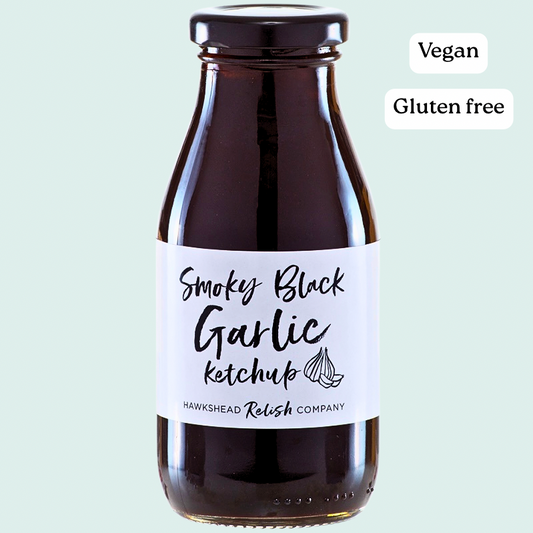 Smoky Black Garlic Ketchup