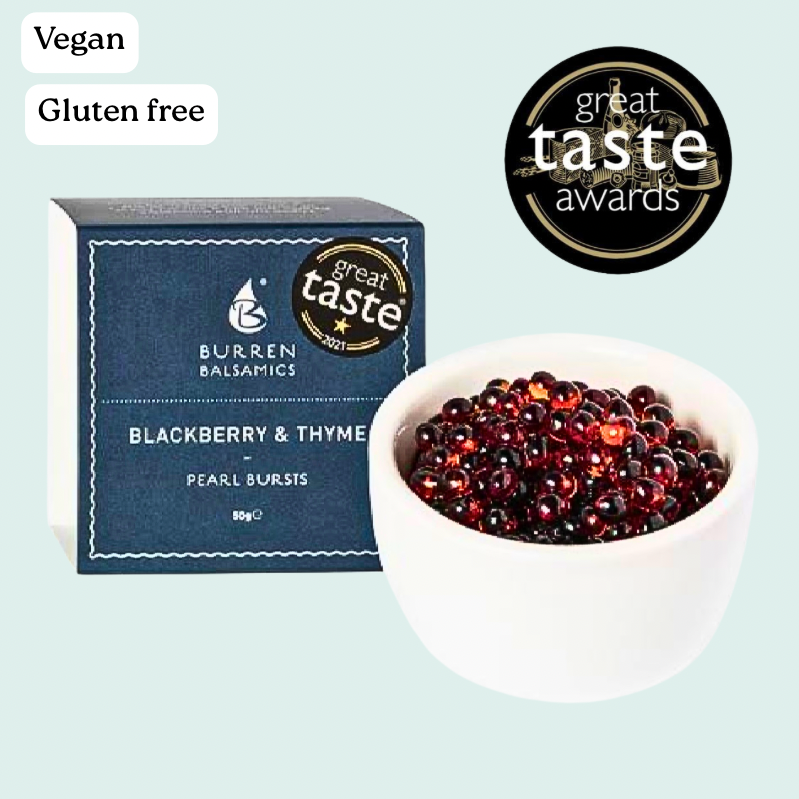 Blackberry & Thyme Balsamic Pearls