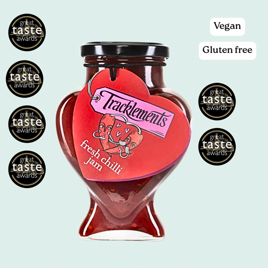 Fresh Chilli Jam Heart-shaped Jar