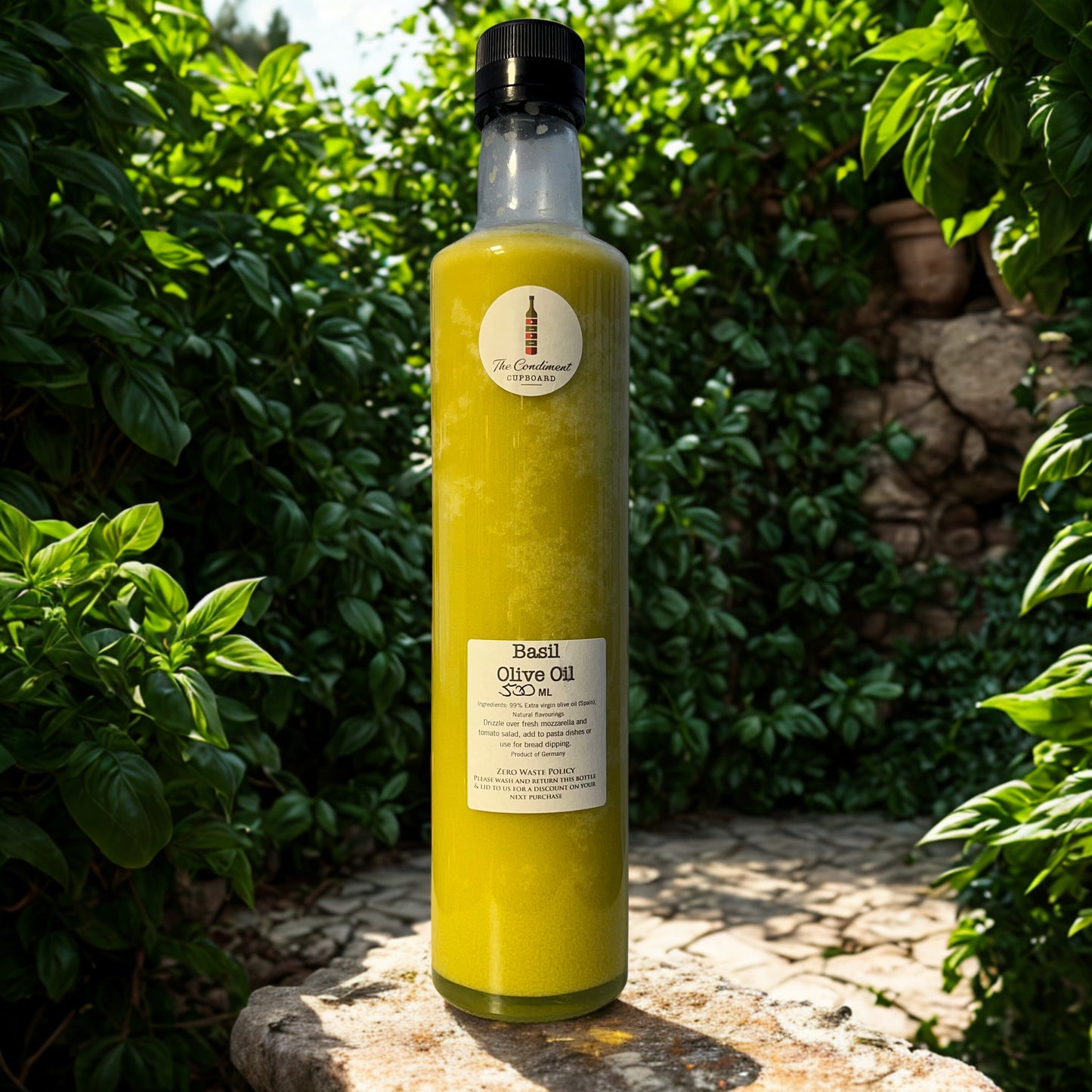 Extra Virgin Olive Oil with Basil