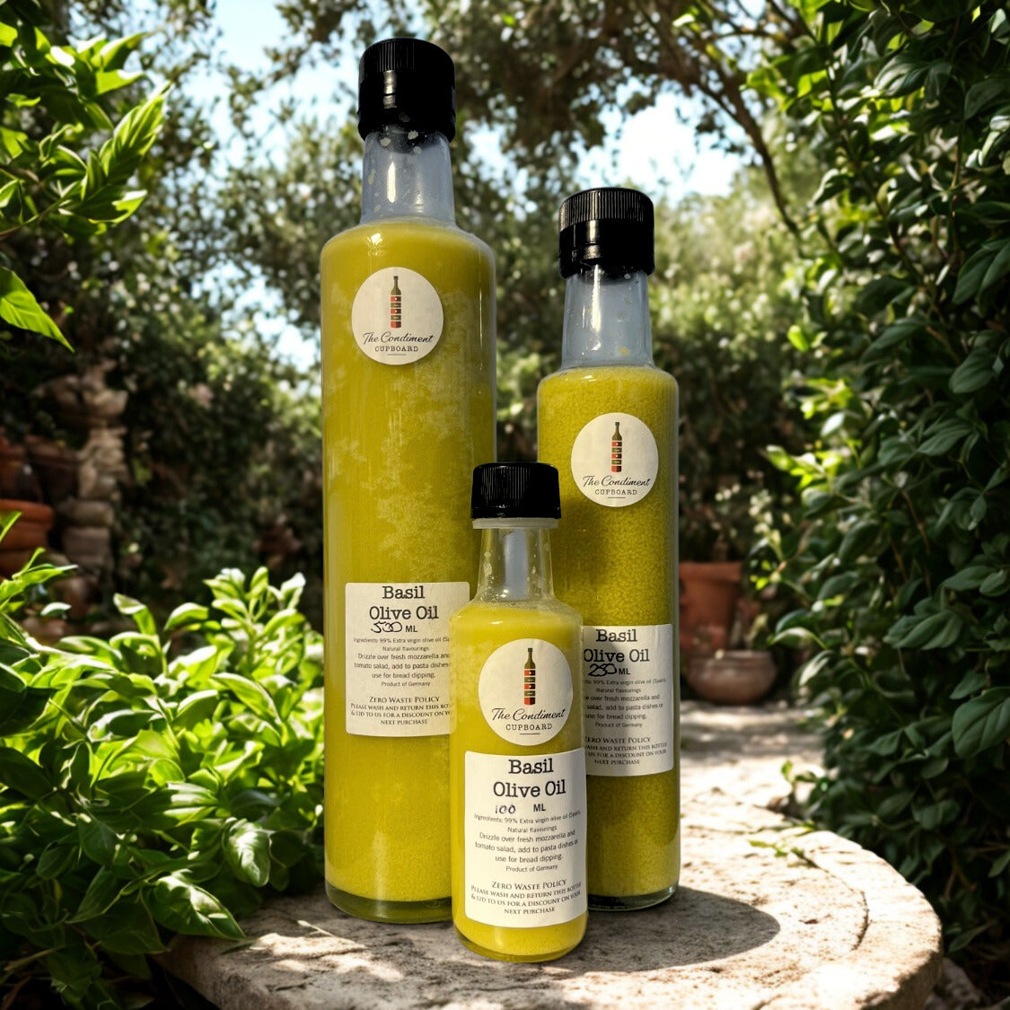 Extra Virgin Olive Oil with Basil