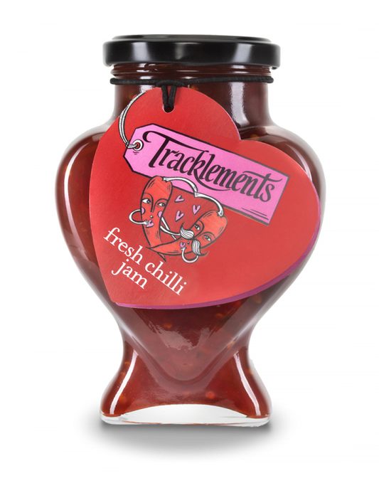 Fresh Chilli Jam Heart-shaped Jar